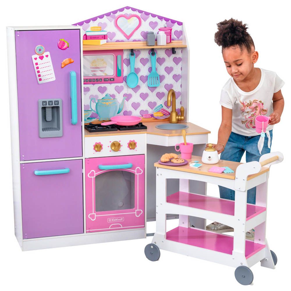 Kidkraft boho best sale bungalow play kitchen